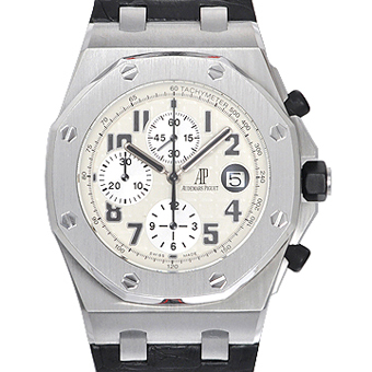 AUDEMARS PIGUET オーデマピゲ ロイヤルオーク コピー 26170ST.OO D091CR.01 オフショアクロノ サファリ アイボリー